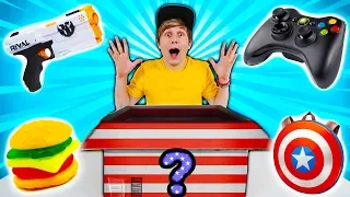 O QUE TEM NA CAIXA MISTERIOSA DE BRINQUEDOS GRINGOS ? 📦🇺🇸