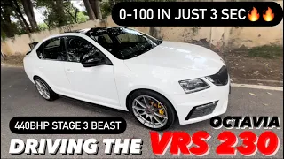 440 BHP STAGE 3 OCTAVIA VRS 230, 0-150KM/H TEST, DRIVING EXPERIENCE 🔥🔥