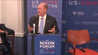The Nixon Forum on U.S.-China Relations: Remarks by Senator Chris Coons