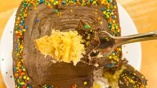 EASY Boston Cream Pie Cake Recipe