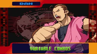 V-Dan V-ism Dan Variable Combos VCs - Street Fighter Alpha 3 SFA3 Upper/Max