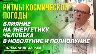 ПОЛНОЛУНИЕ И НОВОЛУНИЕ. ВЛИЯНИЕ НА ЭНЕРГЕТИКУ ЧЕЛОВЕКА l РИТМЫ КОСМИЧЕСКОЙ ПОГОДЫ l А. ЗАРАЕВ 2021