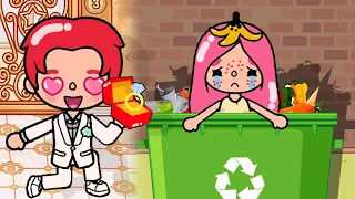 I got married with a homeless girl 😍🙄 Sad Story | Toca Life World | Toca Boca