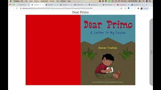 Dear Primo written by Duncan Tonatiuh