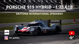 Porsche 919 Hybrid - 1:23,618 | Daytona International Speedway