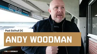 Andy Woodman after Solihull defeat