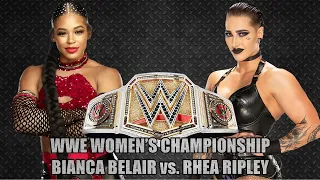 WWE 2K23 : 2023.09.10_WWE WOMEN'S CHAMPIONSHIP_BIANCA BELAIR vs. RHEA RIPLEY
