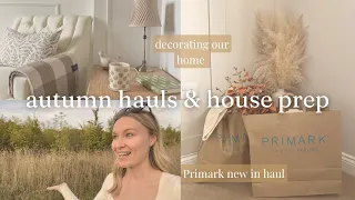 PRIMARK AUTUMN HAUL & DECORATING THE HOUSE | fall vlog