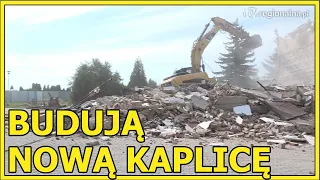 LUBIN. Rozpoczęto rozbiórkę starej kaplicy