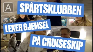 Spårtsklubben leker gjemsel på cruiseskip