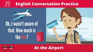 Daily English Conversation #2 | At the Airport | ✈️🌍🛄