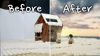 How to edit VFX in Lego Stop Motion