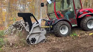 FAE Forestry Mulcher PaTriziO-200 on Antonio Carraro TTR 7600