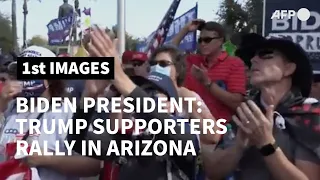 Pro-Trump rally in Arizona after Biden wins presidency | AFP