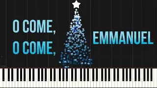 O Come, O Come, Emmanuel (Piano Tutorial Synthesia)