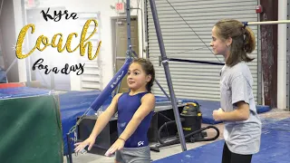 Gymnastics Coach For A Day| Kyra SGG