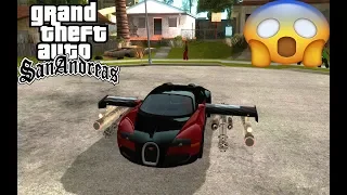 Add the most powerful weapons to any car you want gta san andreas