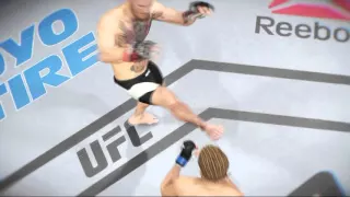 EA Sports UFC 2 - Conor McGregor vs. Urijah Faber PS4 Gameplay