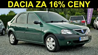 Dacia Logan - NAJTAŃSZE auto w komisie