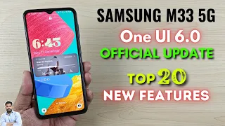 Samsung M33 5G : One UI 6 Update Top 20 New Features