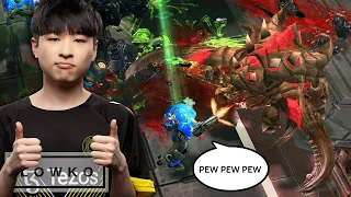Maru's disrespects this Zerg player in the GSL Code S! (StarCraft 2)