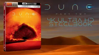 Dune Part Two Limited Edition 4K Ultra HD + Blu-ray Steelbook