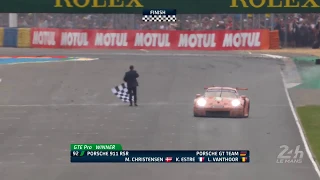 2018 24 Hours of Le Mans - "Pig" Porsche #92 winner in GT PRO