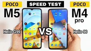 POCO M5 vs POCO M4 Pro Speed Test &  Comparison | Which is Better?