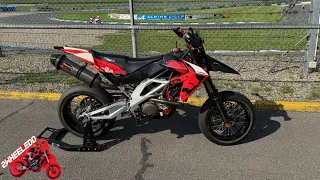 Aprilia supermoto on Croix-en-Ternois || insta 360