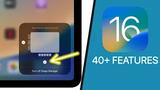 iPadOS 16 - 40+ New Features & Changes!