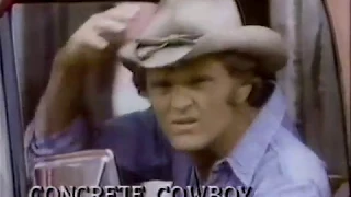 CBS Concrete Cowboys 1981 TV promo