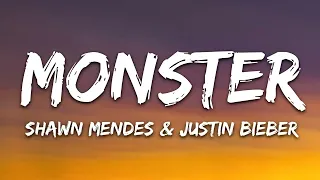 Shawn Mendes, Justin Bieber - Monster (Lyrics) | 8D Audio 🎧