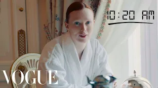 How Top Model Karen Elson Gets Runway Ready | Diary of a Model | Vogue