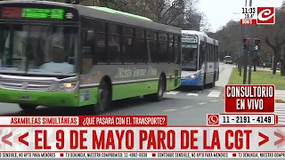 Transporte: ¿Qué va a pasar con el paro de  mañana y cuáles serán los medios afectados?