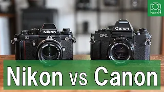【最強はどっちだ】Nikon F3とCanon New F-1を徹底比較してみたら…