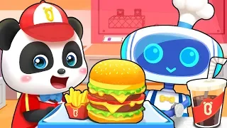 Robot Hamburger House | Colors Song, Learn Colors, Food Song | Kids Songs | Kids Cartoon | BabyBus