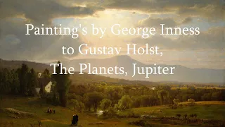 Art for Relaxation - Slideshow of Landscape Paintings by George Inness to Classical Music HD
