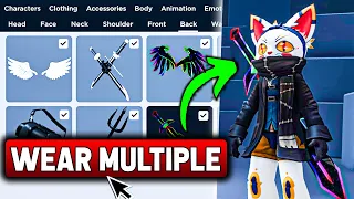 How to Wear MULTIPLE Face Accessories on Roblox (Mobile & PC) (2024 New Method)