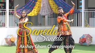 Sanedo Sanedo Dance Choreography | Garba | Ft.Anavi Khanna