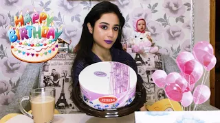 У МЕНЯ ДЕНЬ РОЖДЕНИЯ!! 💐🎈🎊🎉🪄МУКБАНГ/MUKBANG ТОРТИК🎂, КОФЕ☕️😍