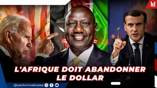 LE PRESIDENT KENYAN REJETTE DE DOLLARD AMERICAIN