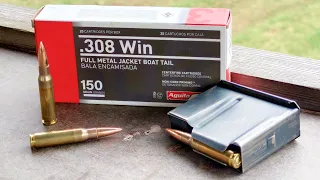 Aguila 308 WIN 150gr FMJ BT Accuracy Test