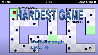 The World's Hardest Game - Walkthrough Level 9