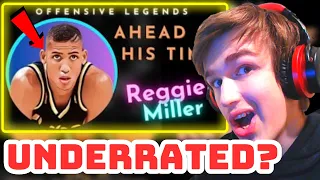 Teenager Reacts to Reggie Miller | Offensive Legends (Thinking Basketball)