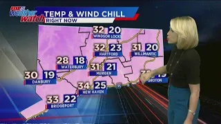 Windy and turning colder tonight - Friday