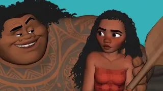 Moana | Maui's You're Welcome Song Shot Progression | Minor Jose Gaytan | @3DAnimationInternships