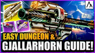 How to Get GJALLARHORN! Grasp of Avarice Dungeon & Exotic Quest Guide! | Destiny 2