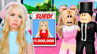 I GOT SUED IN BROOKHAVEN! (ROBLOX BROOKHAVEN RP)
