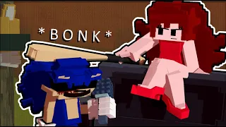 SONIC.EXE 2.0 but I heavily ANIMATED (Minecraft Animation) FNF / Friday Night Funkin Meme