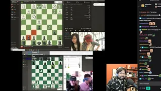 Boxbox vs Ludwig Blindfold Chess Match